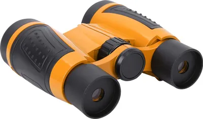 Obrázek produktu pro 6x30 Dětský dětský venkovní ptačí dalekohled Dětský skládací dalekohled Dárková hračka Žlutý