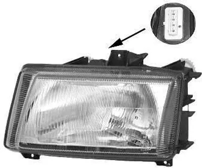 Produktbild von VAN WEZEL Scheinwerfer Links für VW Caddy II Kastenwagen (9K9A) 5826961