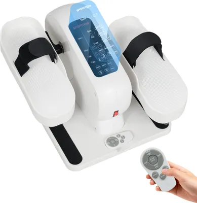 Produktbild von SPORTNOW Mini Ellipsentrainer für Zuhause Untertisch Elektrischer Crosstrainer mit 12 Geschwindigkeiten & 7 Widerstand Fernbedienung LED-Display