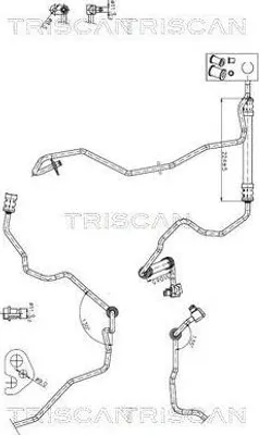 Obrázek produktu pro Vedení Posilovače Řízení Volvo S60/V60/V70 07-18