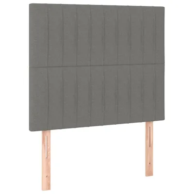 Produktbild von VidaXL 3116545, Dunkles Grau, Polyester, Holz, 800 mm, 118 cm, 128 cm, 50 mm