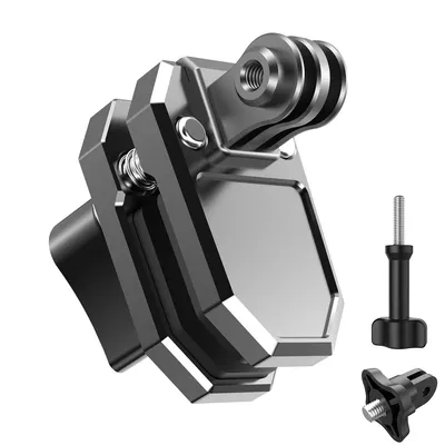 Produktbild von Kamerahalterung,Motorrad-Windschutzscheibenhalterung, T-Schraube+1/4" Adapter, 0,01-0,7cm Klemmbereich, für Motorräder, Elektronik