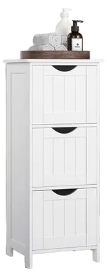 Produktbild von Badezimmerschrank schmales Aufbewahrungsmöbel – platzsparend – 32 x 30 x 81 cm
