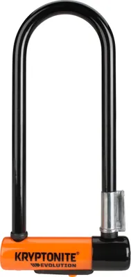 Obrázek produktu pro Kryptonite U-lock Evolution Mini-9 8,3x24,1cm 3 klíče, oranžová/černá