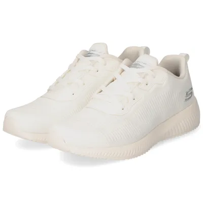 Produktbild von Skechers Squad Herren Textil Weiß Größe: 42