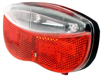 Obrázok produktu pre Zadný nosič batérie LED červená