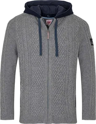 Produktbild von Strickjacke Athan Herren hellgrau XL