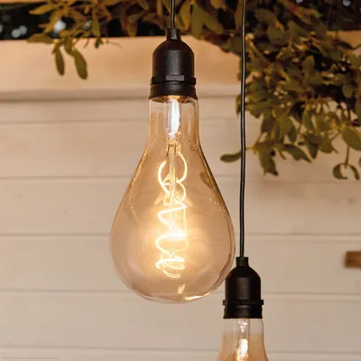 Immagine prodotto di Lampada a sospensione con batteria (non inclusa) + telecomando per esterni, dimmerabile, 10 x 20cm