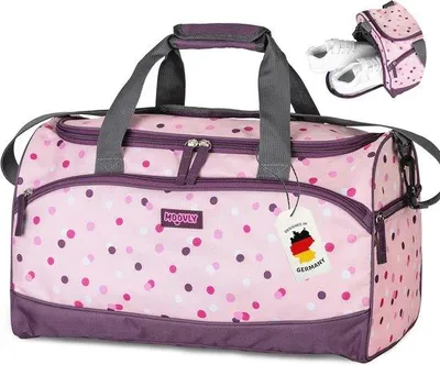 Produktbild von Famanu Kindersporttas 25 Liter - Gymtas mit Schuhfach und Nassfach