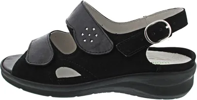 Produktbild von Waldläufer Sandale Schwarz in Gr. 40.5