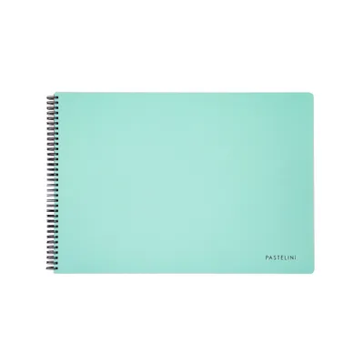 Image de Oxybag PASTELINi - carnet de croquis vert A4, 190 g/m2, 40 feuilles