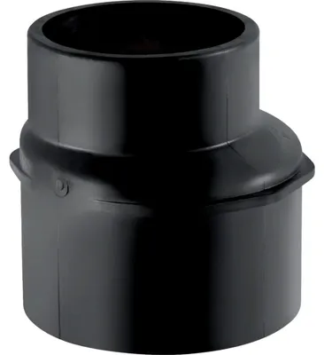 Produktbild von Geberit Reduktion, Silent-db20, exzentrisch, DN125 auf DN100, d135/110mm, schwarz, 1 Stk.