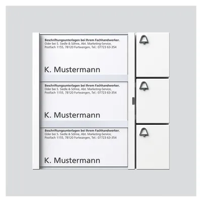 Productafbeelding van SIED busbedieningsmodule BTM650-03W, 3-voudig, oud model, Btm 650-3W, artikelnummer 35736