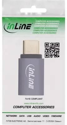 Zdjęcie produktu dla InLine 35900F, USB-C, USB-C, Szary