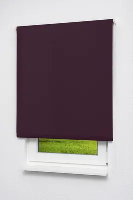 Produktbild von Lysel Outlet - Verdunklungsrollo Dunkellila (B x H) 120cm x 190cm