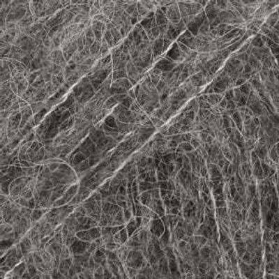Zdjęcie produktu dla Drops Brushed Alpaca Silk Uni Colour 03 Grey Przędza dziewiarska