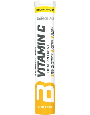 Obrázek produktu pro Biotechusa Vitamin C umiv Tablety S Citronovou Pchut 20Ks, 54853