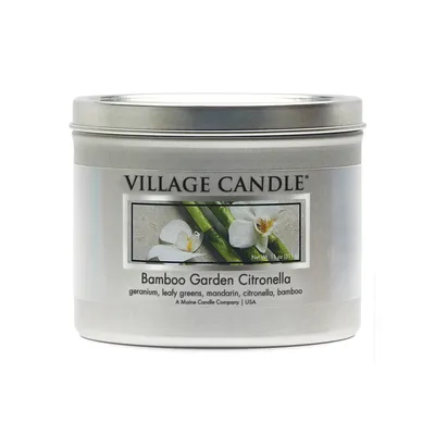 Obrázek produktu pro Village Candle Vonná svíčka v plechu - Bamboo Garden - Bambusová zahrada, malá