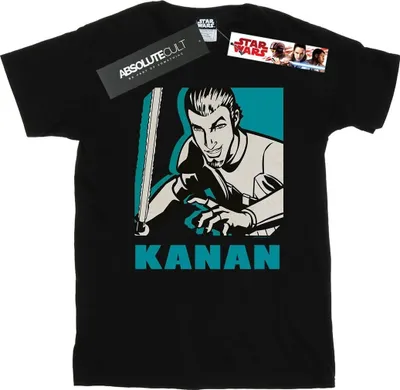 Produktbild von Star Wars - "Rebels Kanan" T-Shirt für Herren BI47567 (XXL) (Schwarz)