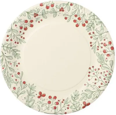 Produktbild von Teller, Pappe rund Ø 23 cm "Berries"