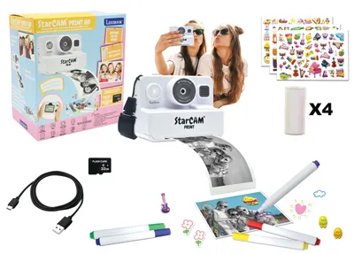 Productafbeelding van Lexibook, StarCAM Print HD-camera, DJ160LXB