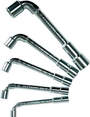 Produktbild von Rohrsteckschlüssel-Satz FACOM 76.J5PB, 8-17 mm, 12-Kant x 6-Kant, OGV Profil, 5-teilig