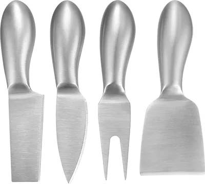 Produktbild von Käsemesserset - Hochwertiger Edelstahl - Set von 4