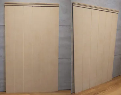 Produktbild von Wandverkleidung Rendo Modell A21 50cm roh, Dekorative Wandplatten, Wandtäfelung