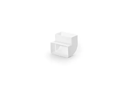 Immagine prodotto di Naber N-RBV 100 curva per tubi verticale a 90°, bianco - Tecnologia di ventilazione