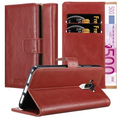 Image de Cadorabo Housse pour Huawei MATE 9 Housse rouge Housse Book Case Etui Luxury