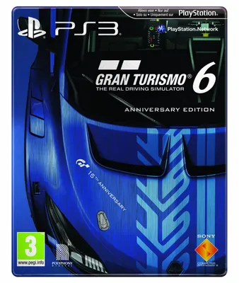 Produktbild von Gran Turismo 6 - 15th Anniversary Edition [für PlayStation 3]