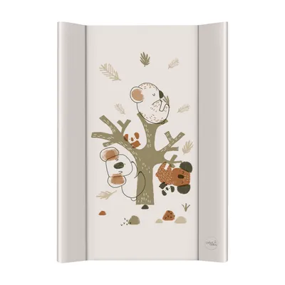 Produktbild von Ceba Baby® Wickelauflage Wickelunterlage - 2 Keil Wickelmulde fürs Babybett 70x50 cm - Wickeltischauflage - Wasserdicht und Abwaschbar - Basic - Koala
