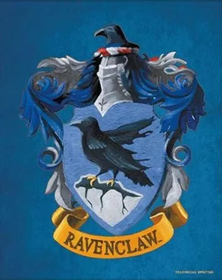 Produktbild von Harry Potter – Wappen von Ravenclaw – 3D-Effekt – 20,3 x 25,4 cm – Poster