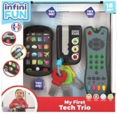 Immagine prodotto di Trio set Tech Too - chiavi, telecomando e telefono