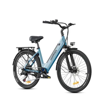 Produktbild von HillMiles E Bike, City E-Bike & E-Hollandrad mit 36V 13Ah Akku bis zu 80-100km, SHIMANO 7-Gang, 250W MHillMiles E Bike, City E-Botor&25km/h, MileCity1