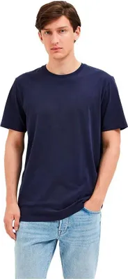 Image de Selected Aspen T-shirt manches courtes Bleu XL Hommes Bleu XL