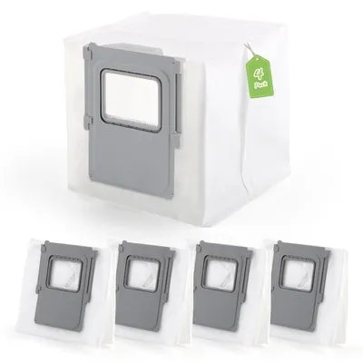 4 Staubsaugerbeutel für Romo S, A, P – Ersatzbeutel