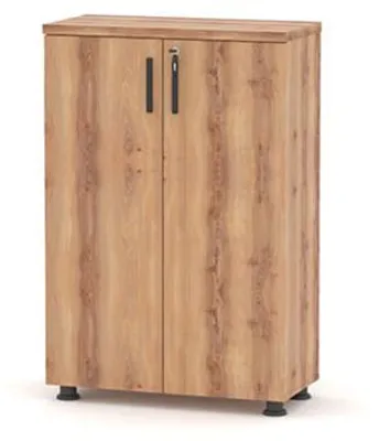 Image de Sideboard Armoire Bureau Marron Aménagement de bureau Verrouillable
