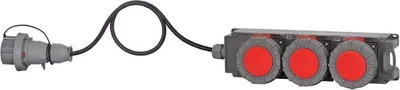 Image de TRIBOX 3x32A/5P IP65 Câble de rallonge + OPD 5x4mm2 - 10m + fiche 32A/5P