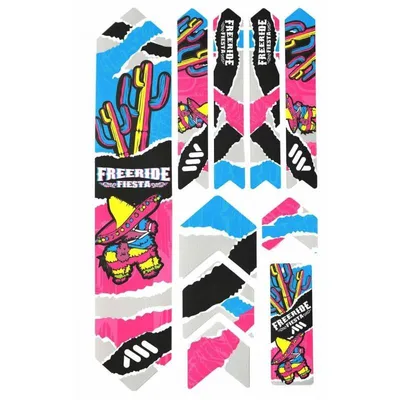Produktbild von AMS Honeycomb Frame Guard Extra X Freeride Fiesta 2023 Aufkleber AMSFG2FRF3