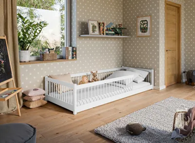 Produktbild von Kinderbett 90x200 OTYLA - weiß