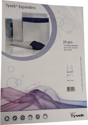 Immagine prodotto di Tyvek Faltenversandtaschen E4, ohne Fenster, Kleinpackung