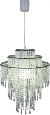 Produktbild von Näve 7013831 Deko-Pendelleuchte ; Farbe: Transparent / Chrom
