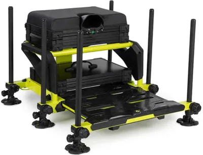 Produktbild von Fox Matrix S25 Pro Seatbox Lime Edition - Sitzkiepe