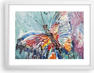 Produktbild von Gerahmtes Poster - Weißer Rahmen - Vogel Natur Farbe - 40x30 cm - Wand Bild - Wanddeko - Wandbilder - Kunstposter - Wandposter - Bilderrahmen - Bilder - Kunstdruck - Wandbild - P2WAA40x30-3594