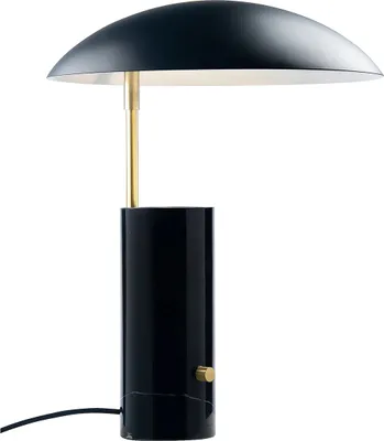 Produktbild von dftp MADEMOISELLES Tischlampe Marmor Weiß GU10 mit Kabelschalter 32x32x41,7cm