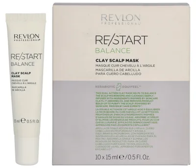 Imagen del producto de Revlon 8432225114934, 150 ml, Tubo, para cabello graso, protección, calmante, 1 unidad, Aqua/Water/Eau, Glycerin, Kaolin, Bentonite, Titanium Dioxide (CI 77891), Glyceryl Stearate SE,...