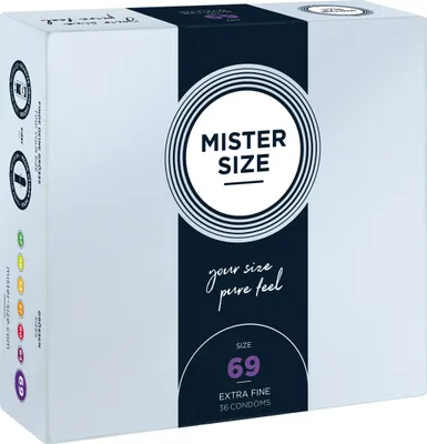Produktbild von 36er Mister Size Kondome 69mm - Gefühlsecht & Extra Feucht