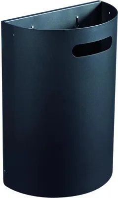 Rossignol Arkea robuster und abnehmbarer Abfallkorb 20 Liter zur Wandmontage