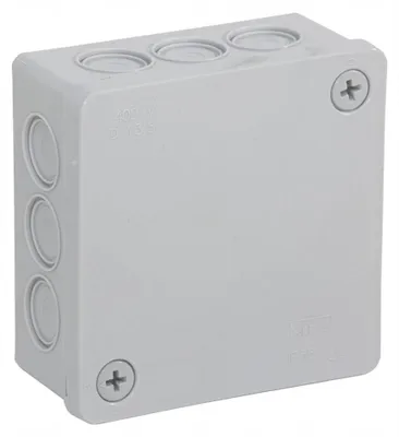 Zdjęcie produktu dla Skrzynka zaciskowa 86x86x40 IP55 szara